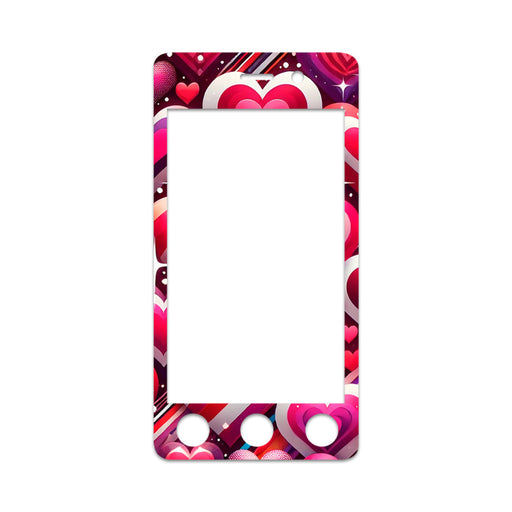 Peelz Sparkly Hearts Sticker for Omnipod DASH ® PDM – Pump Peelz Peelz/Stickers
