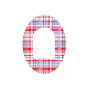 Peelz Party Plaid Pod Patch Tape - Pump Peelz Patch Medical Tape