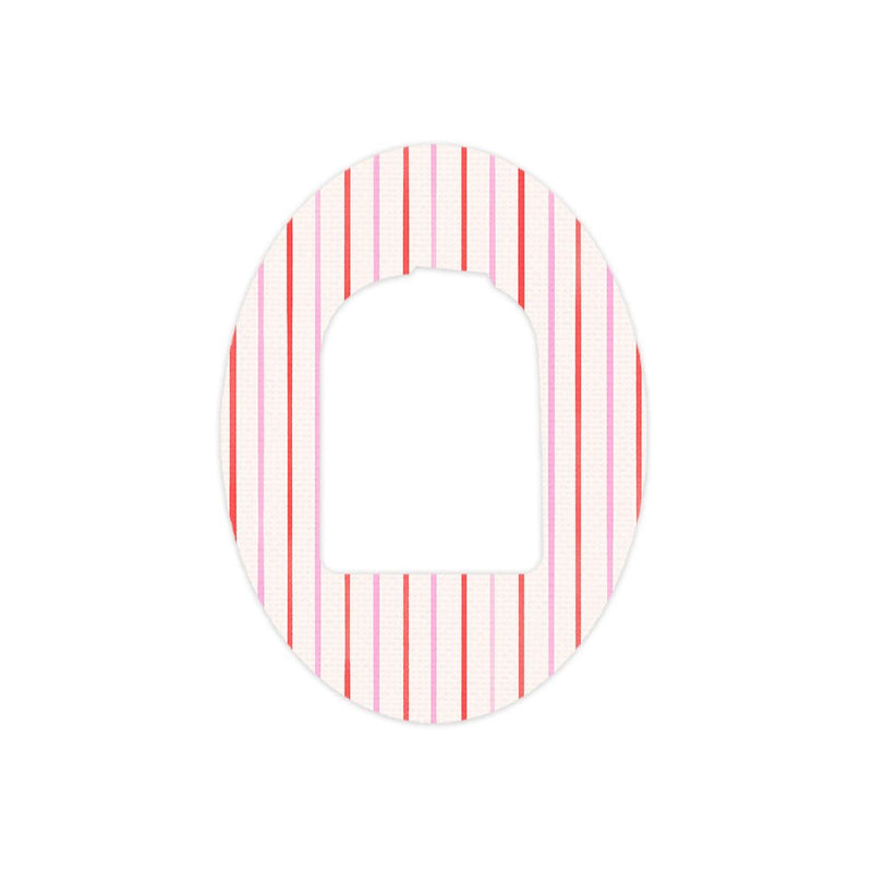 Peelz Peppermint Stripes Pod Patch Tape - Pump Peelz Patch Medical Tape