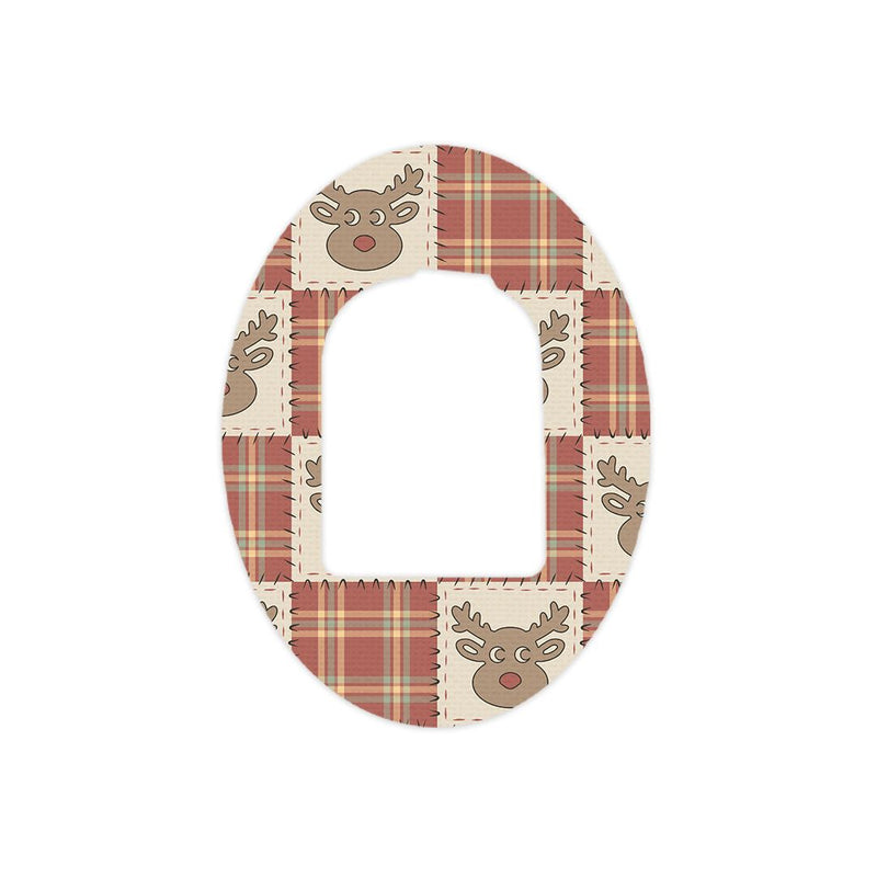 Peelz Rustic Reindeer Pod Patch Tape - Pump Peelz Patch Medical Tape