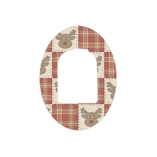 Peelz Rustic Reindeer Pod Patch Tape - Pump Peelz Patch Medical Tape