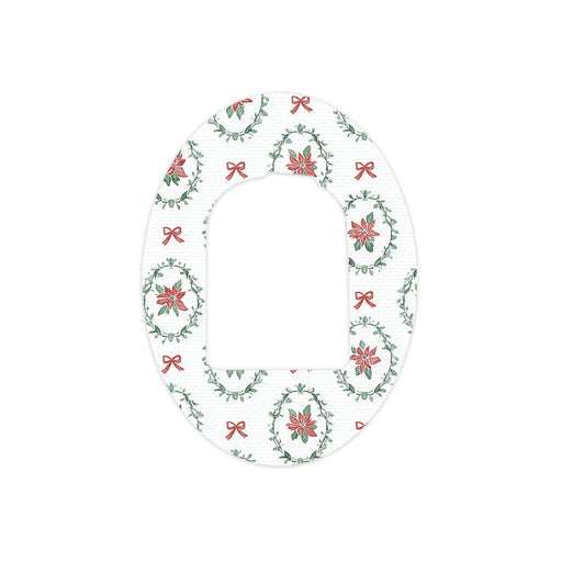 Peelz Poinsettia Parade Pod Patch Tape - Pump Peelz Patch Medical Tape