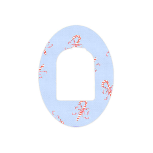 Peelz Candy Cane Lane Pod Patch Tape - Pump Peelz Patch Medical Tape