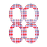 Peelz Party Plaid Pod Patch Tape - Pump Peelz Patch Medical Tape