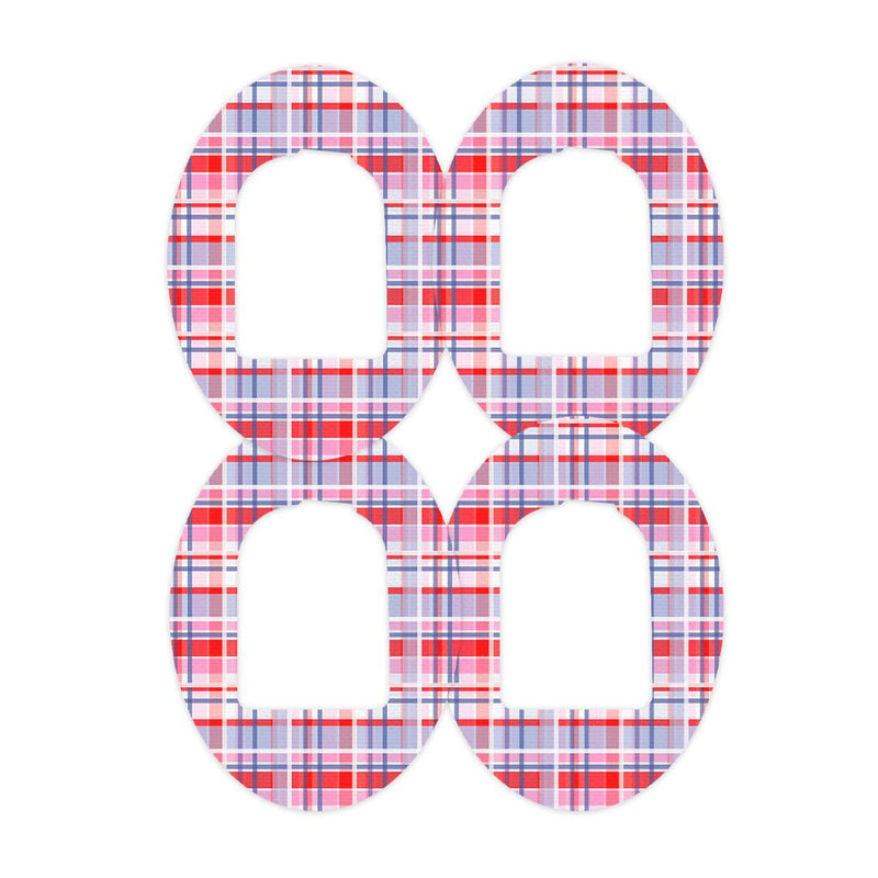 Peelz Party Plaid Pod Patch Tape - Pump Peelz Patch Medical Tape