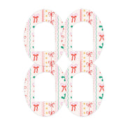 Peelz Holly Jolly Ribbon Pod Patch Tape - Pump Peelz Patch Medical Tape