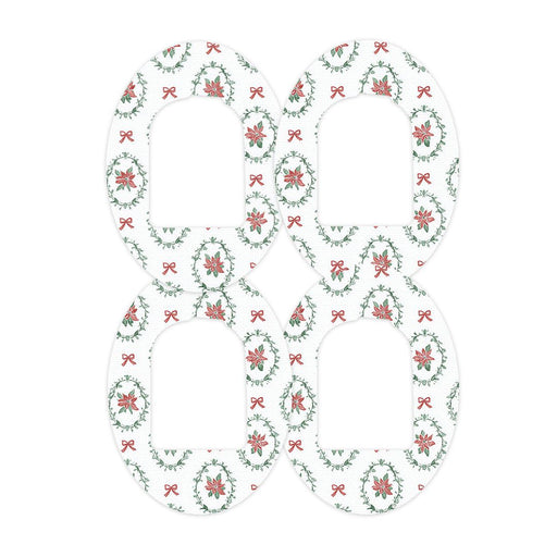 Peelz Poinsettia Parade Pod Patch Tape - Pump Peelz Patch Medical Tape