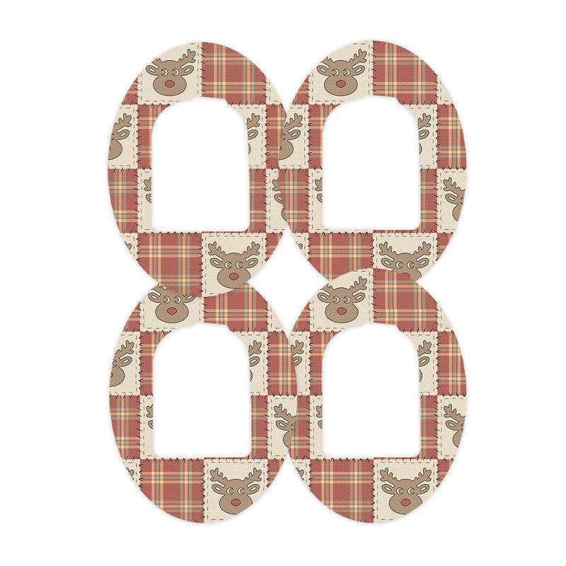Peelz Rustic Reindeer Pod Patch Tape - Pump Peelz Patch Medical Tape