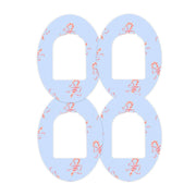 Peelz Candy Cane Lane Pod Patch Tape - Pump Peelz Patch Medical Tape