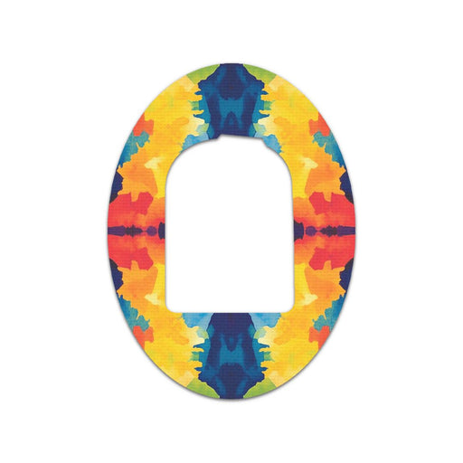 Peelz Bright Tie Dye Pod Patch Tape - Pump Peelz Patch Medical Tape