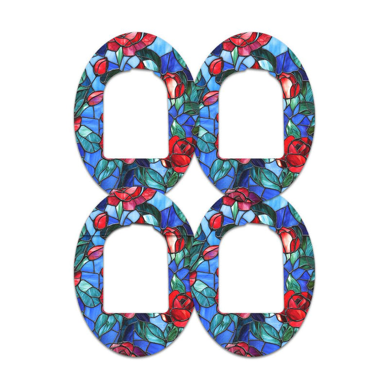 Peelz Crimson Blooms Pod Patch Tape - Pump Peelz Patch Medical Tape