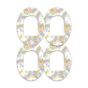 Peelz Rainbow Blooms Pod Patch Tape - Pump Peelz Patch Medical Tape