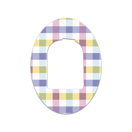 Peelz Spring Plaid Pod Patch Tape - Pump Peelz Patch Medical Tape