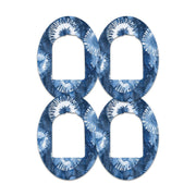 Peelz Monochrome Blue Tie Dye Pod Patch Tape - Pump Peelz Patch Medical Tape