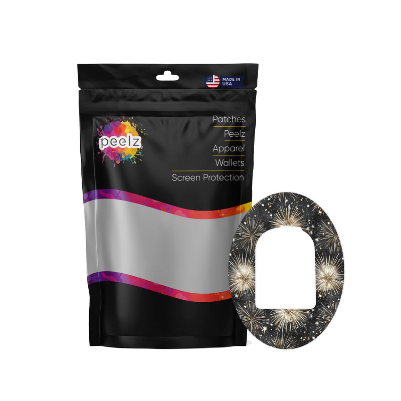 Peelz Fireworks Pod Patch Tape - Pump Peelz Patch Medical Tape