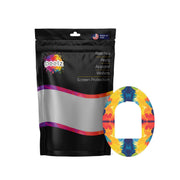 Peelz Bright Tie Dye Pod Patch Tape - Pump Peelz Patch Medical Tape