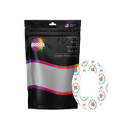 Peelz Poinsettia Parade Pod Patch Tape - Pump Peelz Patch Medical Tape