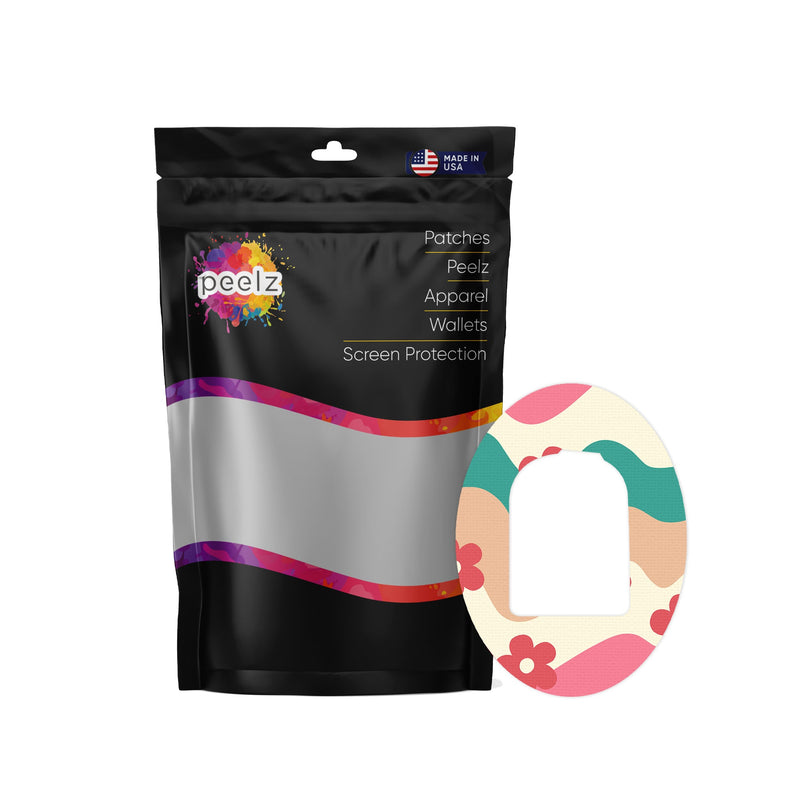 Peelz Retro Noel Pod Patch Tape - Pump Peelz Patch Medical Tape