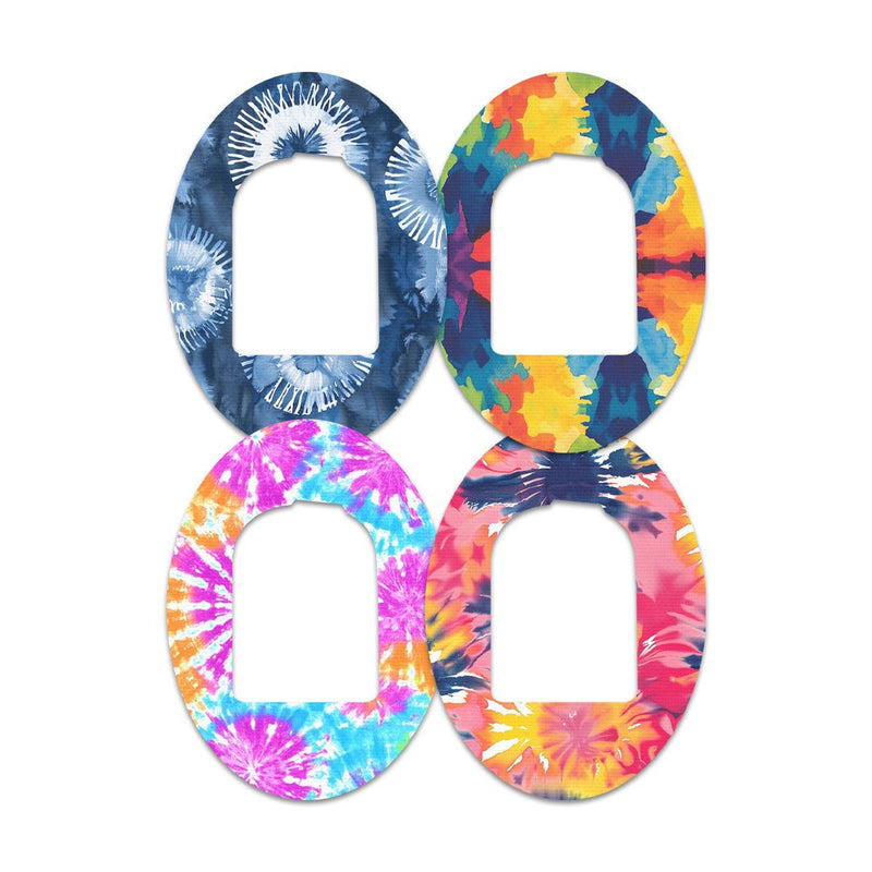 Peelz Tie Dye Variety Pack Pod Patch Tape - Pump Peelz Patch Medical Tape