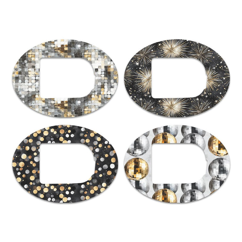 Peelz Champagne Glow Variety Pod Patch Tape - Pump Peelz Patch Medical Tape