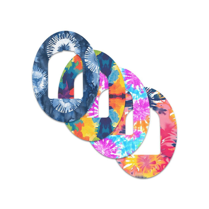 Peelz Tie Dye Variety Pack Pod Patch Tape - Pump Peelz Patch Medical Tape