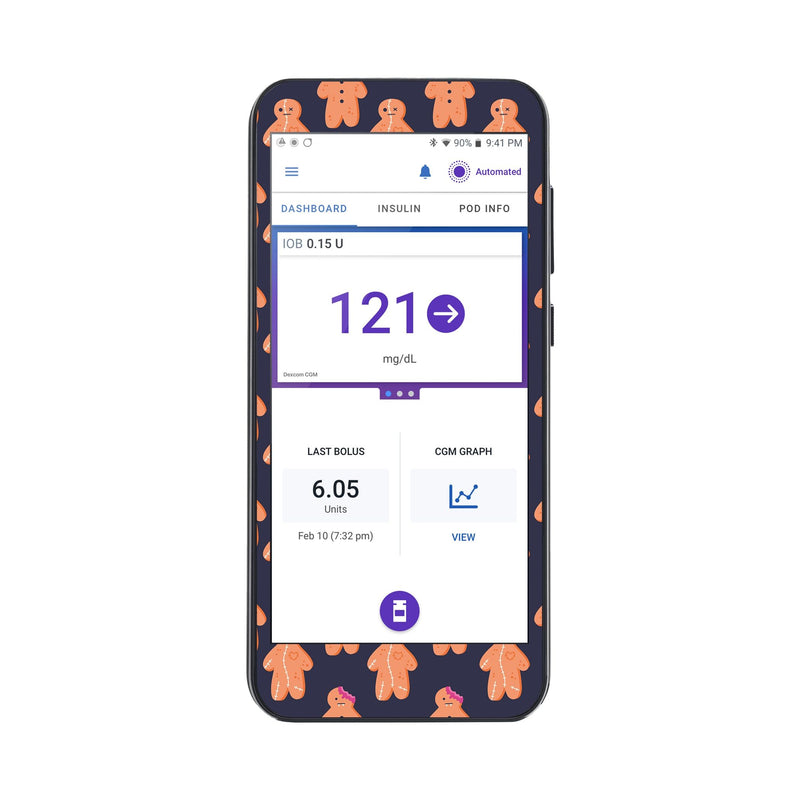 Peelz Zombie Cookies Sticker for Omnipod® 5 Controller – Pump Peelz Peelz/Stickers