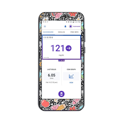 Peelz Cute Class Sticker for Omnipod® 5 Controller – Pump Peelz Peelz/Stickers