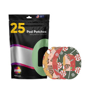 Peelz Christmas Treats Variety Pod Patch Tape - Pump Peelz Patch Medical Tape