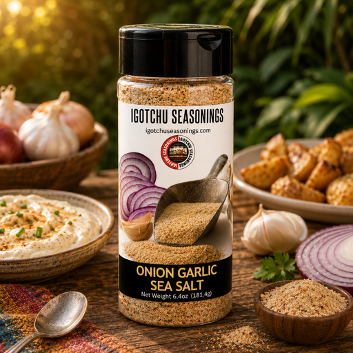 Igotchu Seasonings Igotchu Onion Garlic Sea Salt Seasonings & Spices