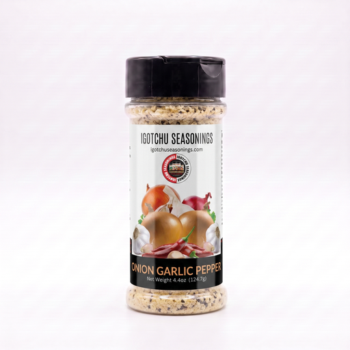 Igotchu Seasonings Igotchu Onion Garlic pepper seasoning Seasonings & Spices Lavender 5.5 oz,8 oz