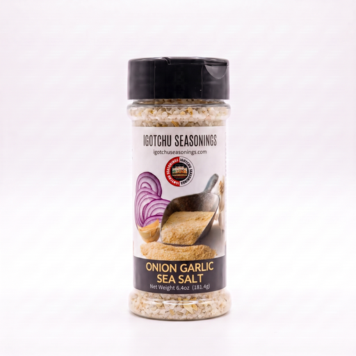 Igotchu Seasonings Igotchu Onion Garlic Sea Salt Seasonings & Spices White Smoke 5.5 oz,8 oz
