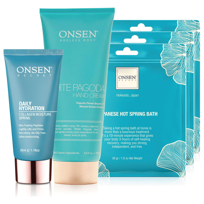 Onsen Secret Face & Body Reboot Kit Skin Care Sets