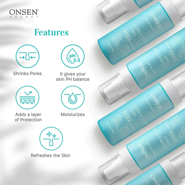 Onsen Secret Clean & Clear Toner