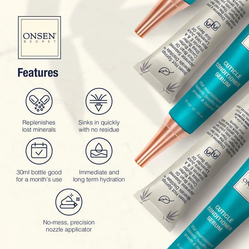 Onsen Secret Nail & Cuticle Conditioner Serum Nail Care