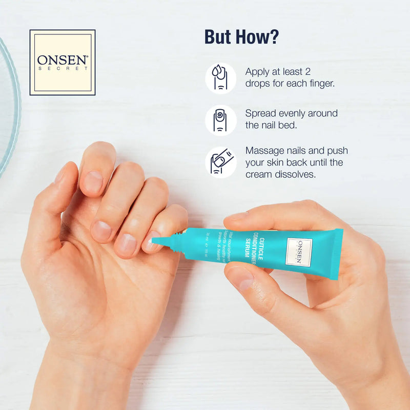 Onsen Secret Nail & Cuticle Conditioner Serum Nail Care