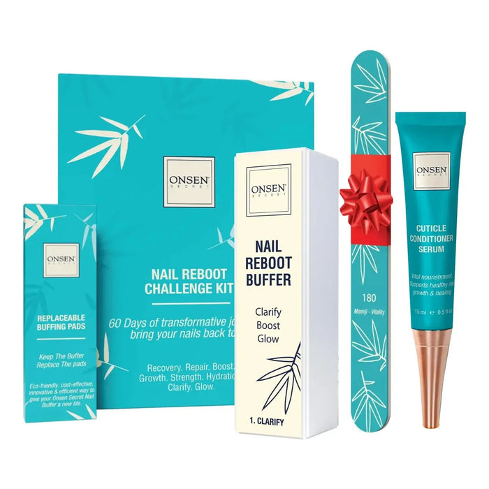 Onsen Secret Essential Nail Reboot Kit (Serum)