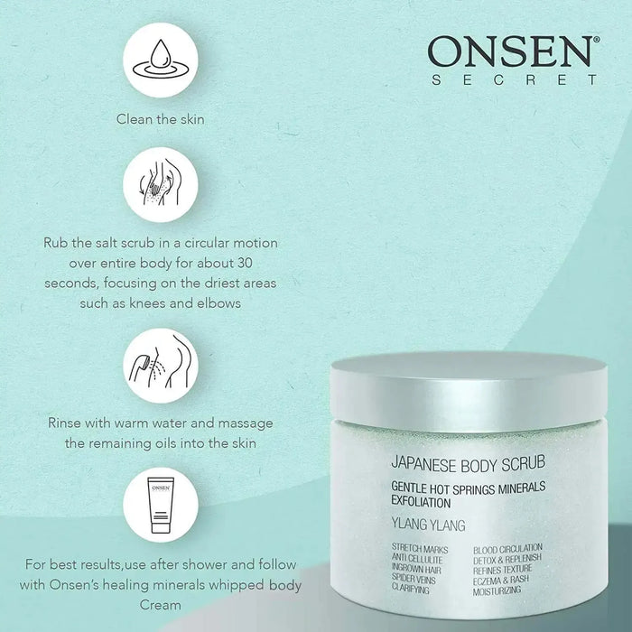 Onsen Secret Exfoliating Japanese Body Scrub