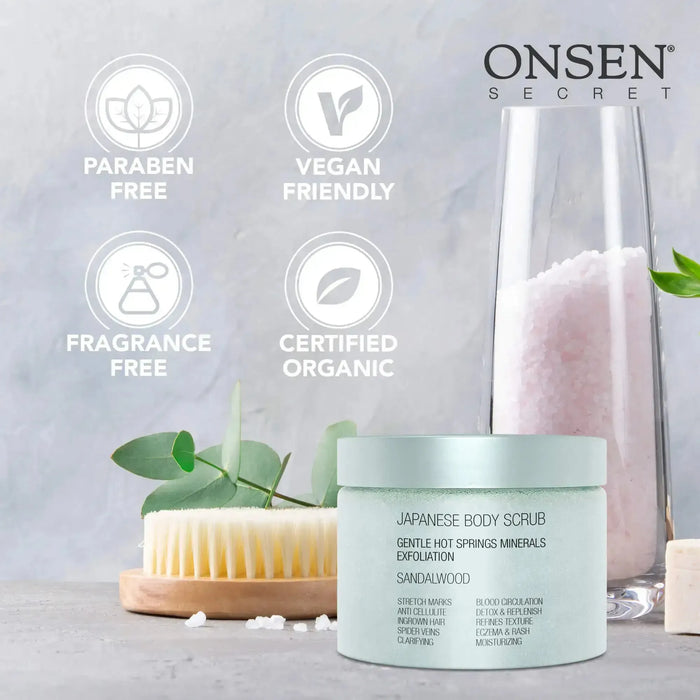 Onsen Secret Exfoliating Japanese Body Scrub