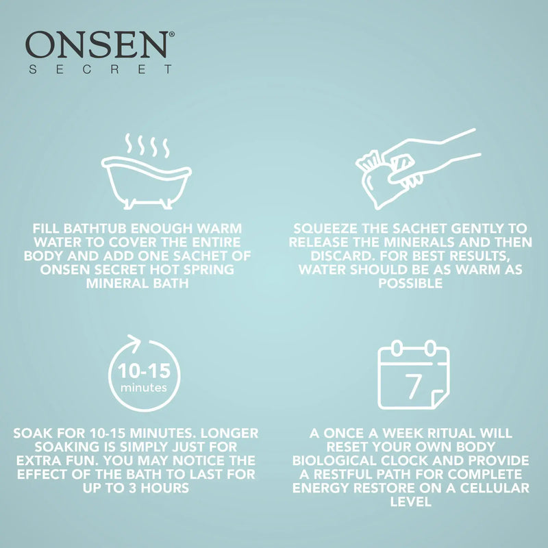 Onsen Secret Japanese Hot Spring Bath Bath