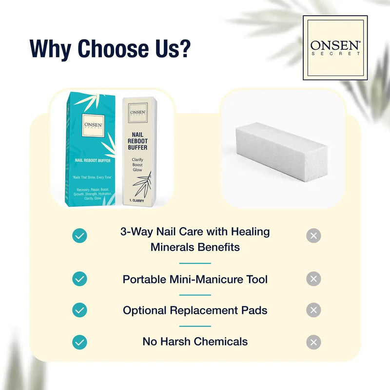 Onsen Secret Nail Reboot Buffer Nail Care