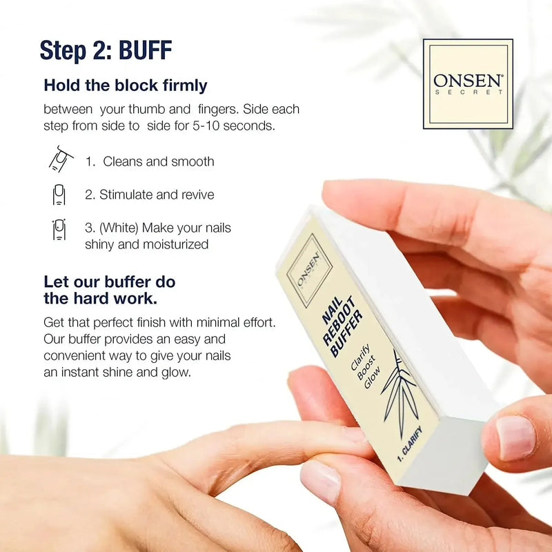 Onsen Secret Complete Nail Reboot Kit Nail Kit