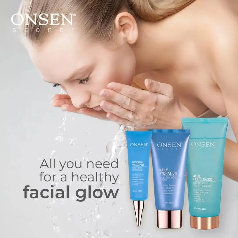 Onsen Secret Facial Glow Starter Kit Skin Care Sets
