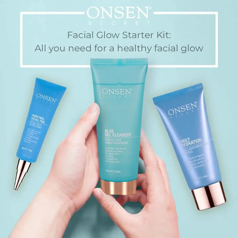 Onsen Secret Facial Glow Starter Kit Skin Care Sets