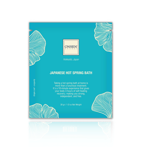 Onsen Secret Onsen Fan  (3 Treatments) Bath Light Sea Green