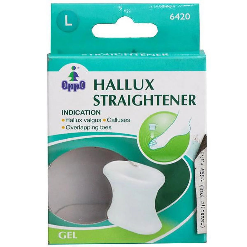 Oppo Oppo Hallux Straightener Gel for Overlapping Toes Calluses & Valgus, Large Foot Care