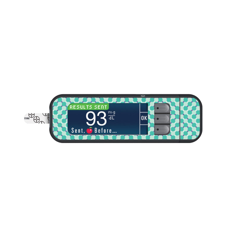 Peelz Optical Illusion Sticker for Bayer Contour Next Glucometer Peelz/Stickers
