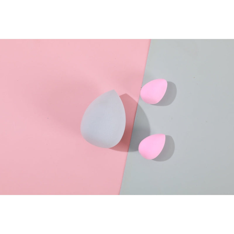 Prolux Cosmetics Cow Sponge Set Blending Sponge Gray