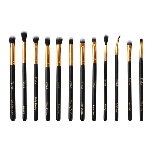 Prolux Cosmetics Deluxe Gold Brush Set
