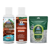 Garner's Garden Travel Sized Oral Care Trio | Trio | H2O2 | Fluoride Free Oral Care