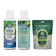 Garner's Garden Travel Sized Oral Care Trio | Trio | H2O2 | Fluoride Free Oral Care